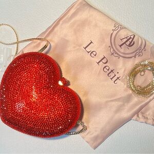 Le Petit Bag. - Heart Bag/Clutch  -  Perfect Gift For Valentine ❤️
